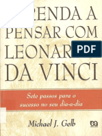 Aprenda A Pensar Com Leonardo Da Vinci - Michael J. Gelb