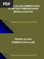 Download Pengelolaan Sumber Daya Alam Dan Pembangunan Berkelanjutan by l3610n3r SN199480012 doc pdf