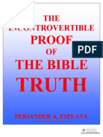 The Incontrovertible Proof of the Bible Truth by Periander a Esplana