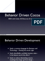 2010 10 Behavior Driven Cocoa