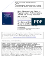 Body, Movement and Dance in Psychotherapy: An International Journal For Theory, Research and Practice