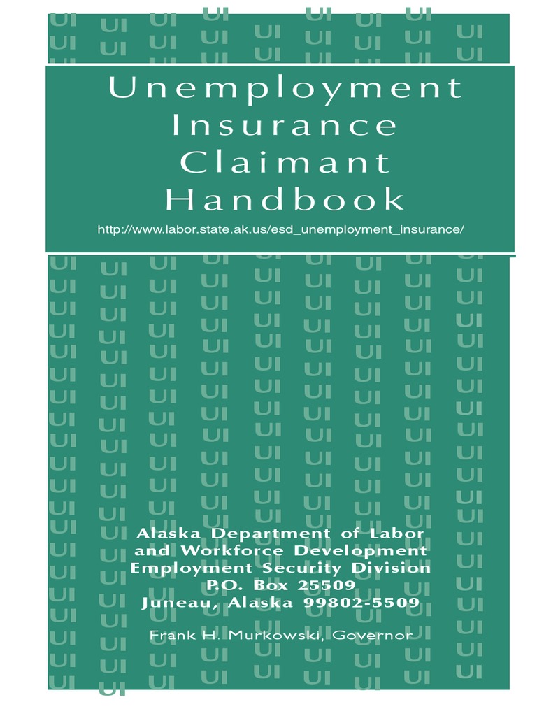 Unemployment Insurance Claimant Handbook: UI UI Ui Ui UI Ui Ui | PDF | Withholding Tax | Employment