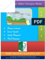 Makalah Pencemaran Udara Akibat Nitrogen Oksida