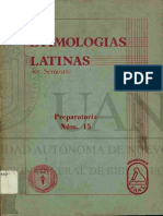 Etimologias: Latinas