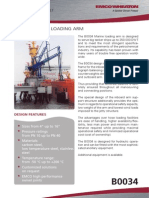 Marine Loading Arm: Product Data Sheet