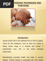 Download Breast Feeding Techniques and Positions PEDIATRIC NURSING Ppt by Govindaraju Subramani SN199539164 doc pdf