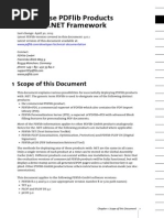 How To Use Pdflib Products: 1 Scope of This Document