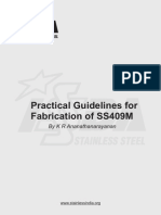Practical Guidelines for Fabrication of SS409M