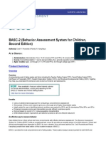BASC-2 (Behavior Assessment System For Children, Second Edition)