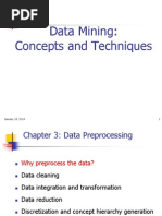 Data Mining: Concepts and Techniques: January 14, 2014 1