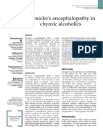 Wernicke's Encephalopathy in Chronic Alcoholics: Thorarinsson BL