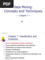 Data Mining: Concepts and Techniques: - Chapter 7