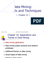 Data Mining: Concepts and Techniques: - Chapter 10