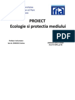 Proiect Ecologie 