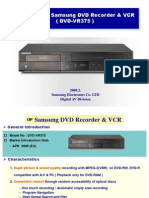 Samsung DVD VCR