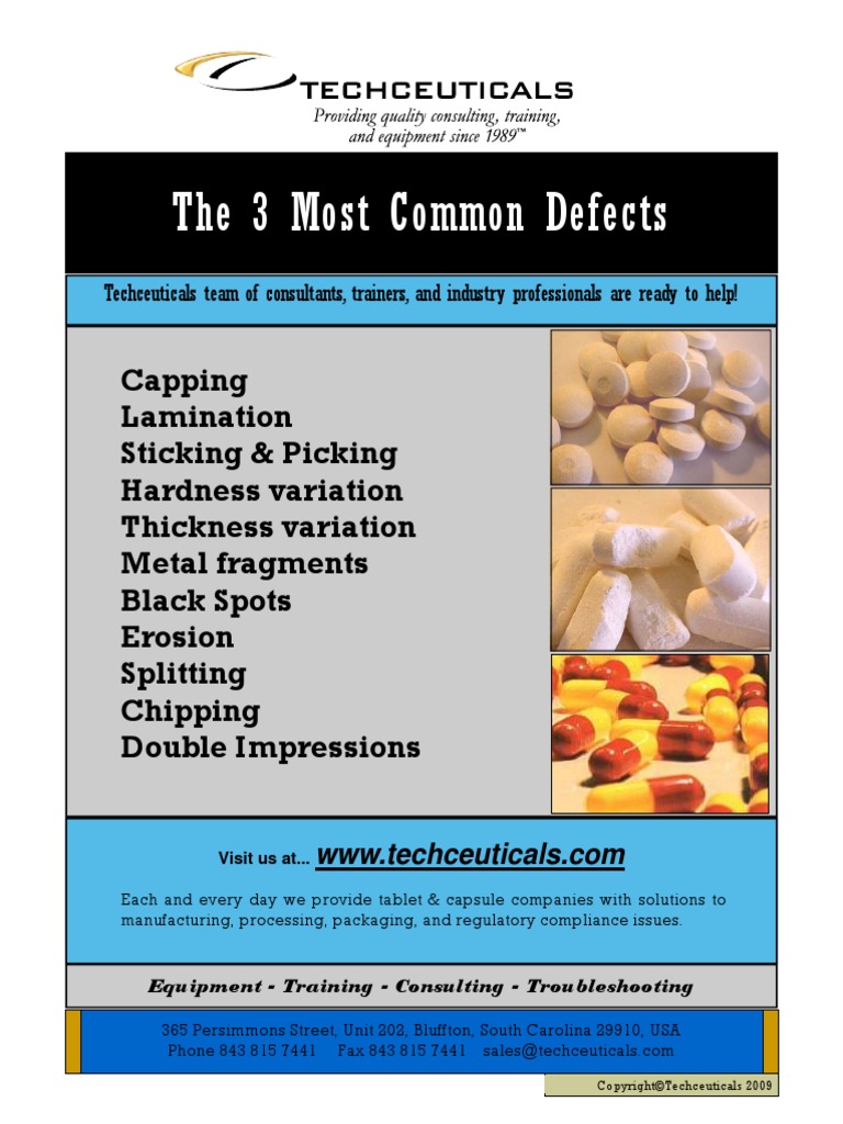 The 3 Most Common Defects
