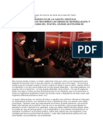 Casa Del Teatro, Palabras de la Presidenta Cristina Fernández