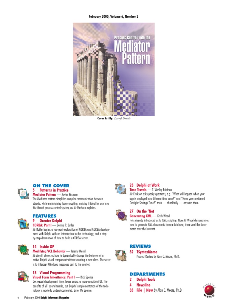 Delphi Informant Magazine Vol 6 No 2 | PDF | Common Object Request ...