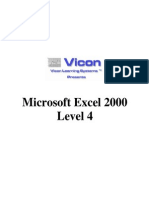 Excel 2000 Level 4 Vicon