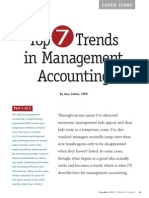 Top 7 Trends in Management Accounting