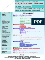 Formation Continue Additifs Et Formulation Des Plastiques