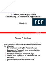 11i Extend Oracle Applications: Customizing OA Framework Applications