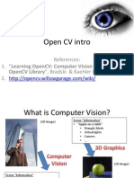 OpenCV intro guide