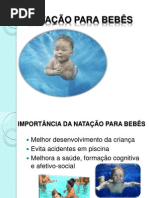 NATAÇÃO PARA BEBÊS