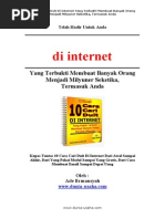 Download 10 Cara Cari Duit Di Internet by amanggayam SN199614599 doc pdf