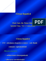 Ciroza hepatică Prof. Dr. Stoica 2013