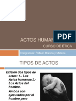 Actos Humanos