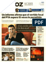 Dossier Del Periodista Juan Blanco en 'La Voz de Jerez'