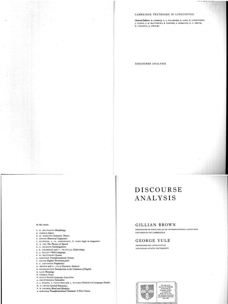 Download Discourse By Guy Cook Download Discourse By Guy Cook