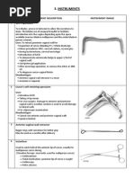 Normal Delivery Instrument Sets Overview | PDF | Uterus | Surgical Suture