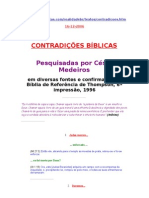 Contradições Bíblicas