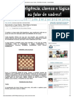 Aprendendo a Jogar Xadrez - Nível Básico_ Iniciante - Xadrez Batatais