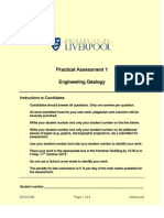 Engineering Geology Assessment 1 Questions