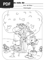 Ficha de Avaliação Mensal de Maio