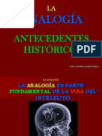 5) ANALOGÍA I ANTECEDENTES HIST.