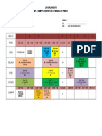 Jadual Waktu Ipg Kampus Tun Hussein Onn, Batu Pahat