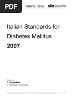 AMD-SID_Italian Standards for Diabetes Mellitus 2007
