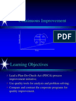 PDCA Continuous Improvement Tools & Techniques