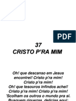 37 - Cristo Pra Mim