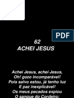 62 - Achei Jesus