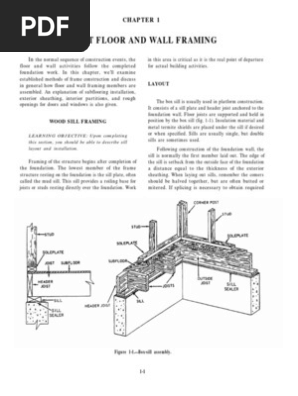 Framing Floors Walls Navedtra 14044 Framing Construction Wall