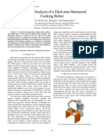 Kinematic Analysis of a Dual-Arm Humanoid