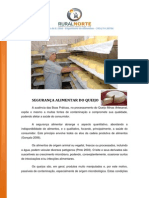 01-2013  -  Segurança Alimentar e Boas Práticas de Fabricação de Queijos - Cartilha