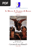 Livro de Horas - Arcanjos Miguel, Gabriel, Rafael