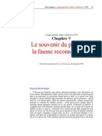 Bergson - Le Souvenir Du Présent Et La Fausse Reconnaissance (L'energie Spirituelle, 1919)