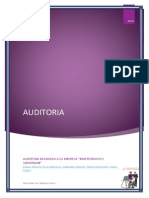 Auditoria Consolidado